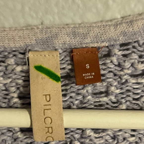 Pilcro  By Anthropologie Women's Purple Christian Knit Anthro Sweater Size Small - Picture 7 of 11